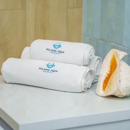 公寓 Polanki Aqua Family Retreat - Comfort, Wellness & Pool *